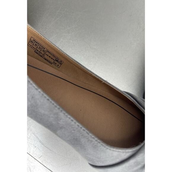 Vionic Gramecy Charcoal Suede Pointed Comfort Ballet Flats Bow Size 7.5 - Picture 7 of 8